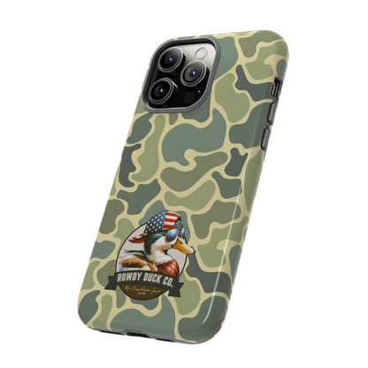 Old School Camouflage Phone Case - The Rowdy Duck Case