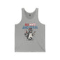 Patriotic Raccoon Tank Top - Red White and Feral, Casual Apparel for July 4th, Summer Festivals, Unisex Clothing, Gift Idea