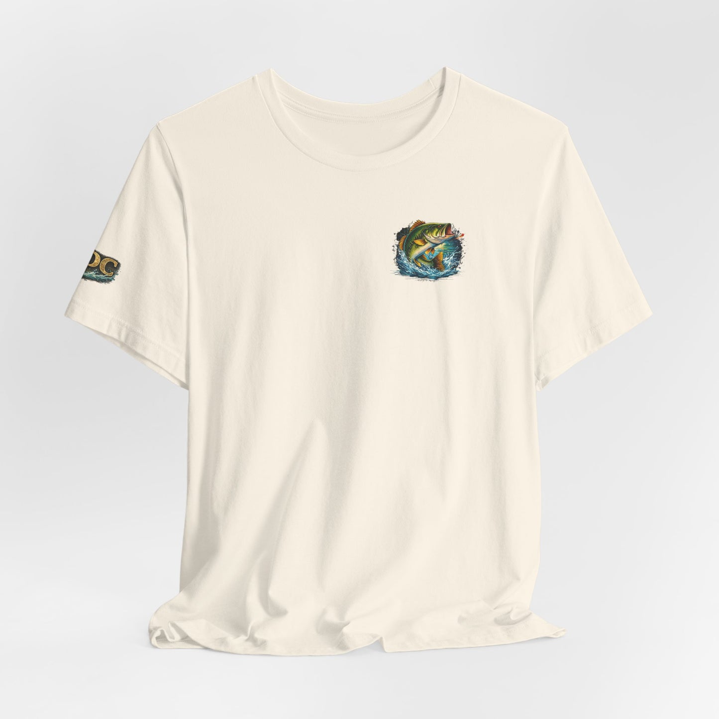 Fishing T-Shirt — "Can't Work Today My Arm Is In A Cast" Bass Graphic Tee