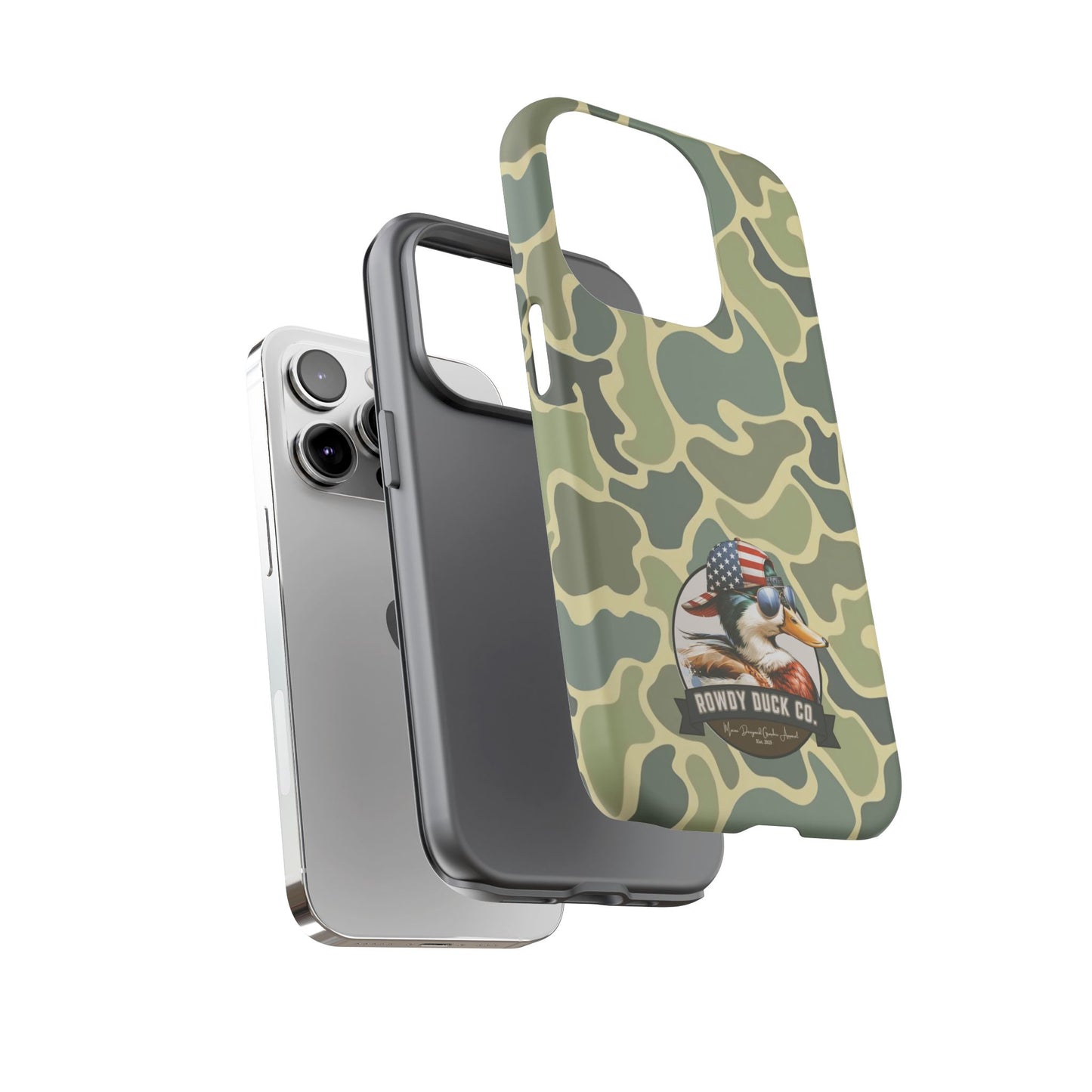 Old School Camouflage Phone Case - The Rowdy Duck Case