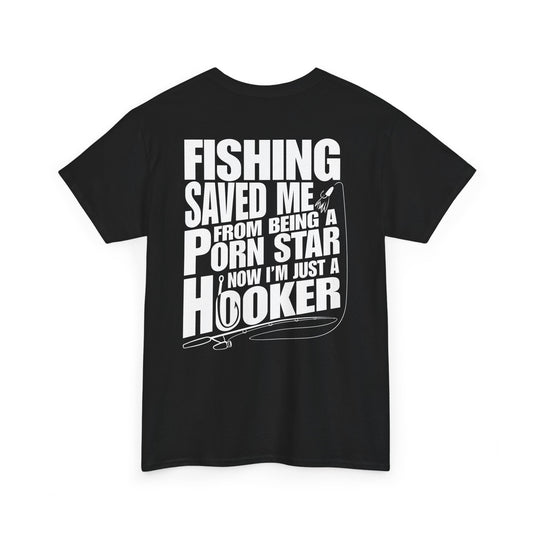Fishing Humor Unisex Tee, Funny Fishing Shirt, Gift for Anglers, Outdoor Adventure Clothing, Casual Tee for Fishing Lovers