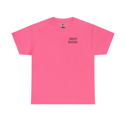 Unisex Heavy Cotton Tee - 'Boot Scootin' Boogie' Graphic Shirt for Music Lovers