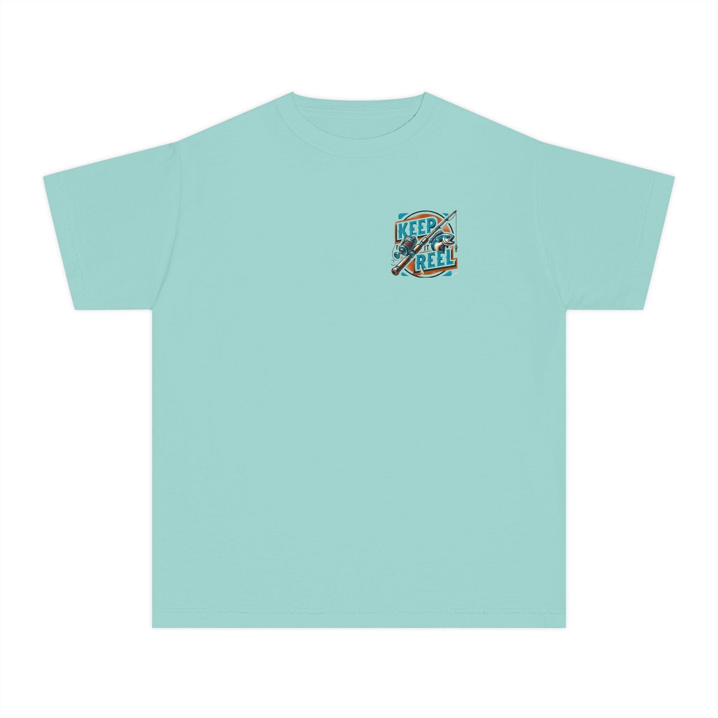 Comfort Color Youth Fishing Tee - Keep It Reel!