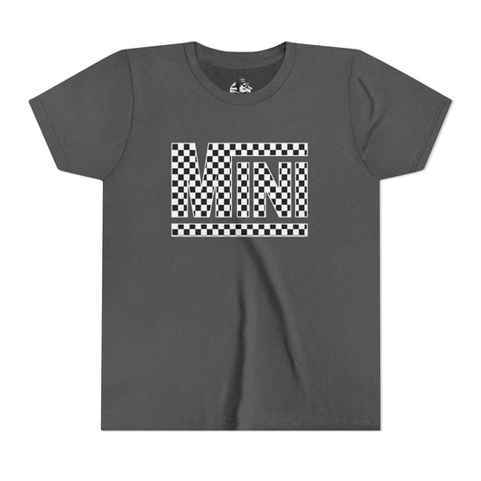Racing Checkered Flag - MINI - Youth Tee