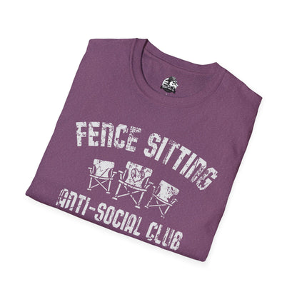 Unisex Softstyle T-Shirt - Fence Sitting Anti-Social Club