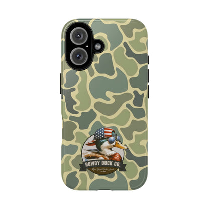 Old School Camouflage Phone Case - The Rowdy Duck Case