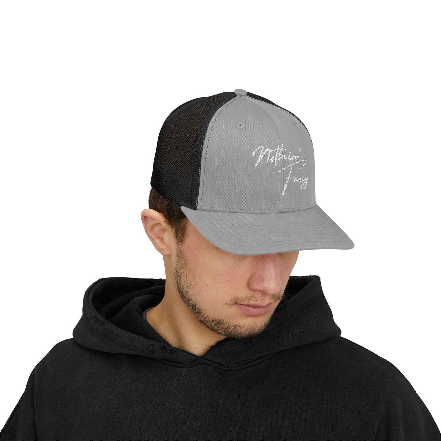 Chic Snapback Trucker Cap –"Nothin' Fancy"