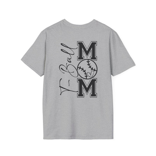 T-ball Mom Unisex Softstyle T-Shirt - Perfect for Game Days!