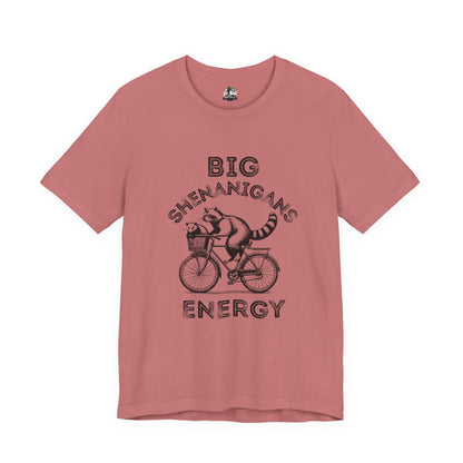 Big Shenanigans Energy Unisex Tee - Fun Graphic T-Shirt for Animal Lovers