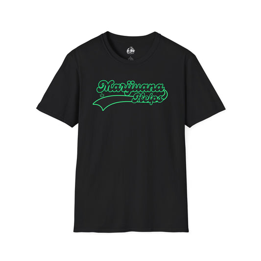 Marijuana Vibes Unisex Softstyle T-Shirt - Trendy Gift for Cannabis Lovers