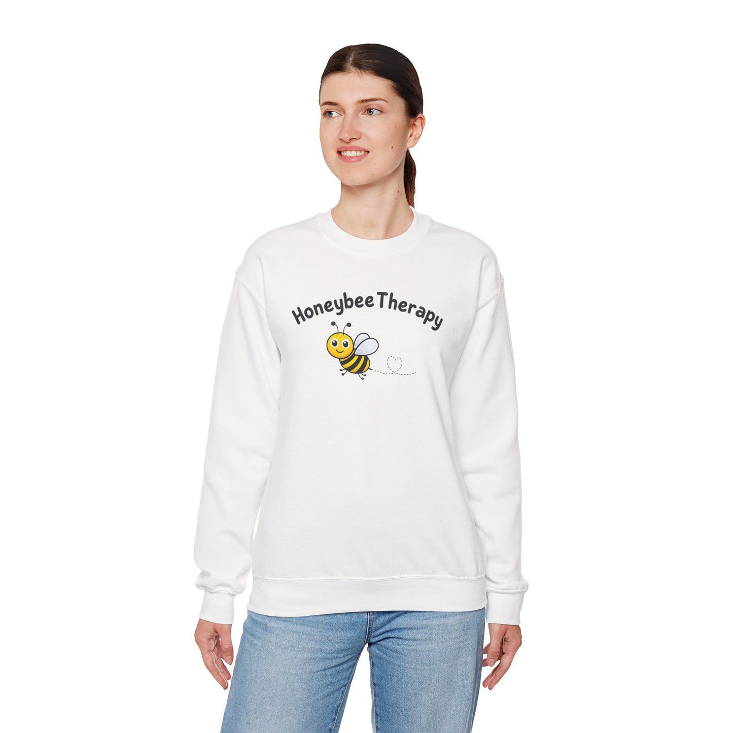 Honeybee Therapy - Logo Fleece Crewneck Sweatshirt