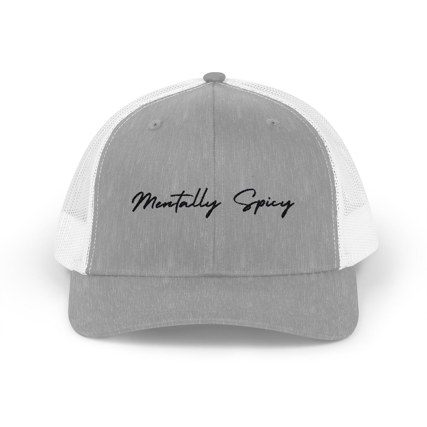 Snapback Trucker Cap with 'Mentally Spicy' Design, Adjustable Hat for Outdoor Fun, Summer Accessory, Gift Idea for Friends, [...]