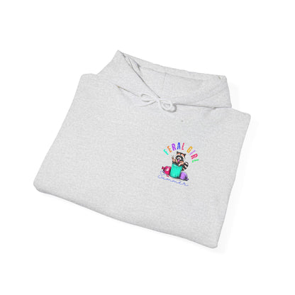 Feral Girl Summer Hoodie, Unisex Hoodie, Casual Wear, Summer Outfit, Trendy Sweatshirt, Gift for Her