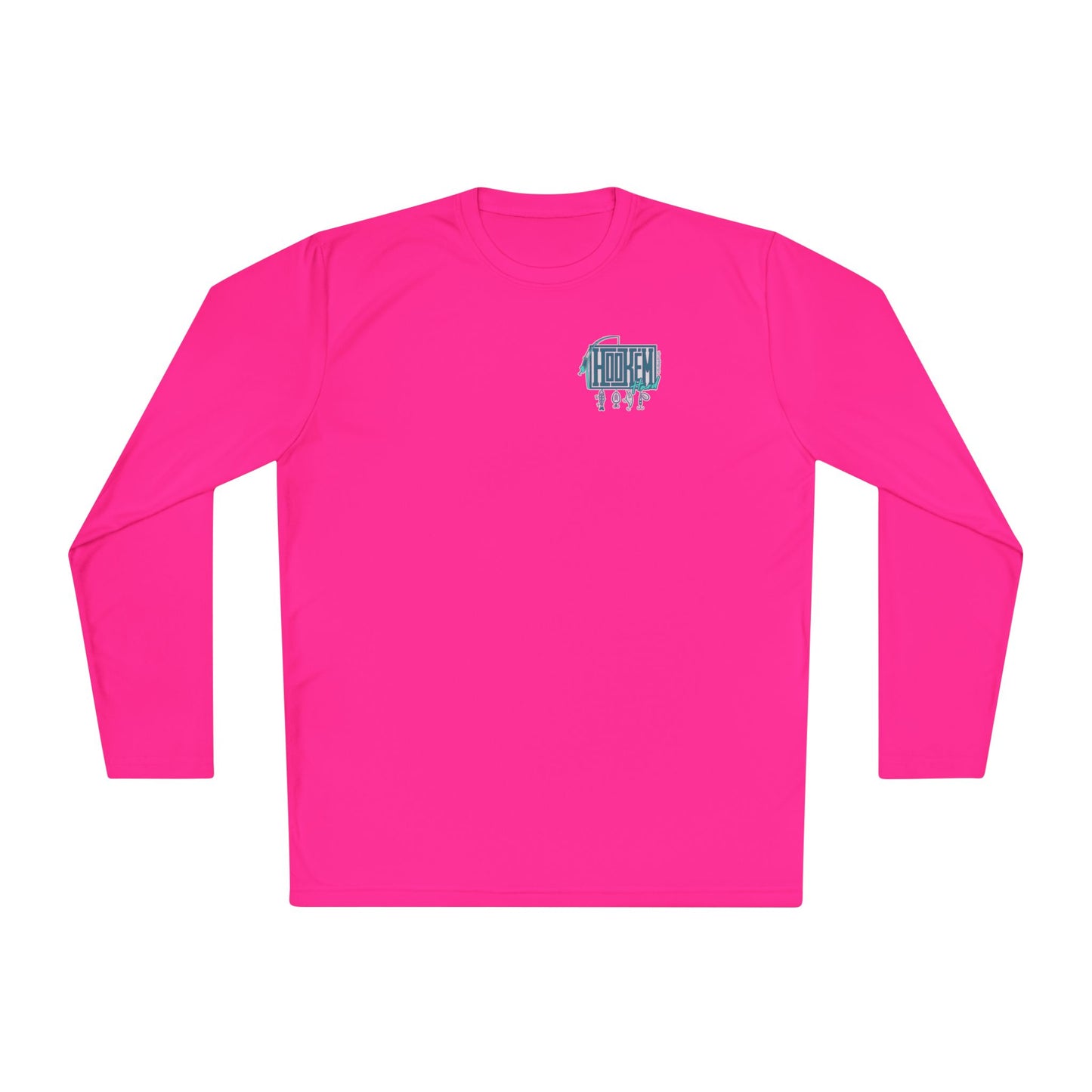 Hook 'em hard Performance Moisture wicking Long sleeve