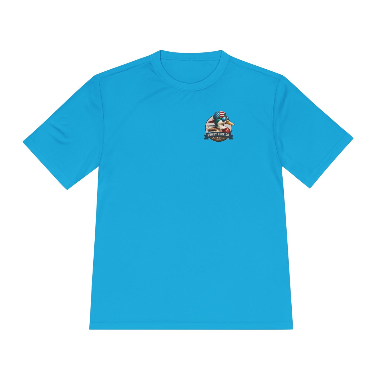 The Rowdy Duck Co. -Summer Moisture Wicking Graphic Tee
