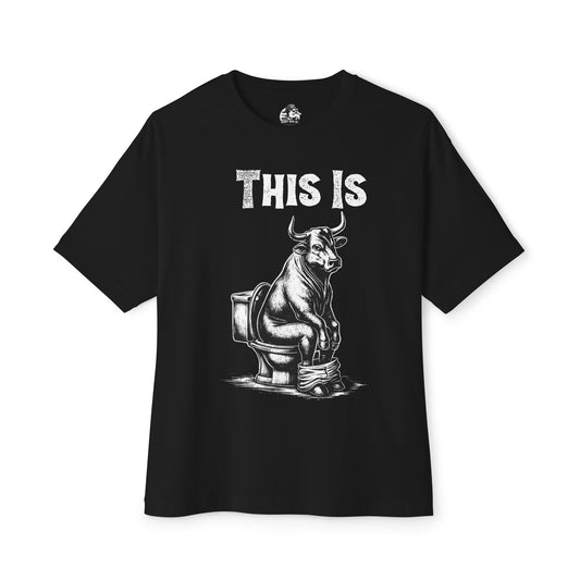 Oversized  Boxy T-Shirt - "This is Bullshit"