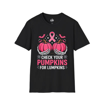 Breast Cancer awareness pumpkin Tee