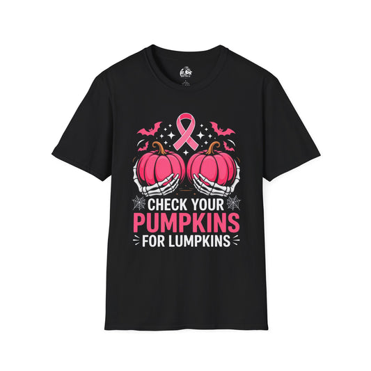 Breast Cancer awareness pumpkin Tee