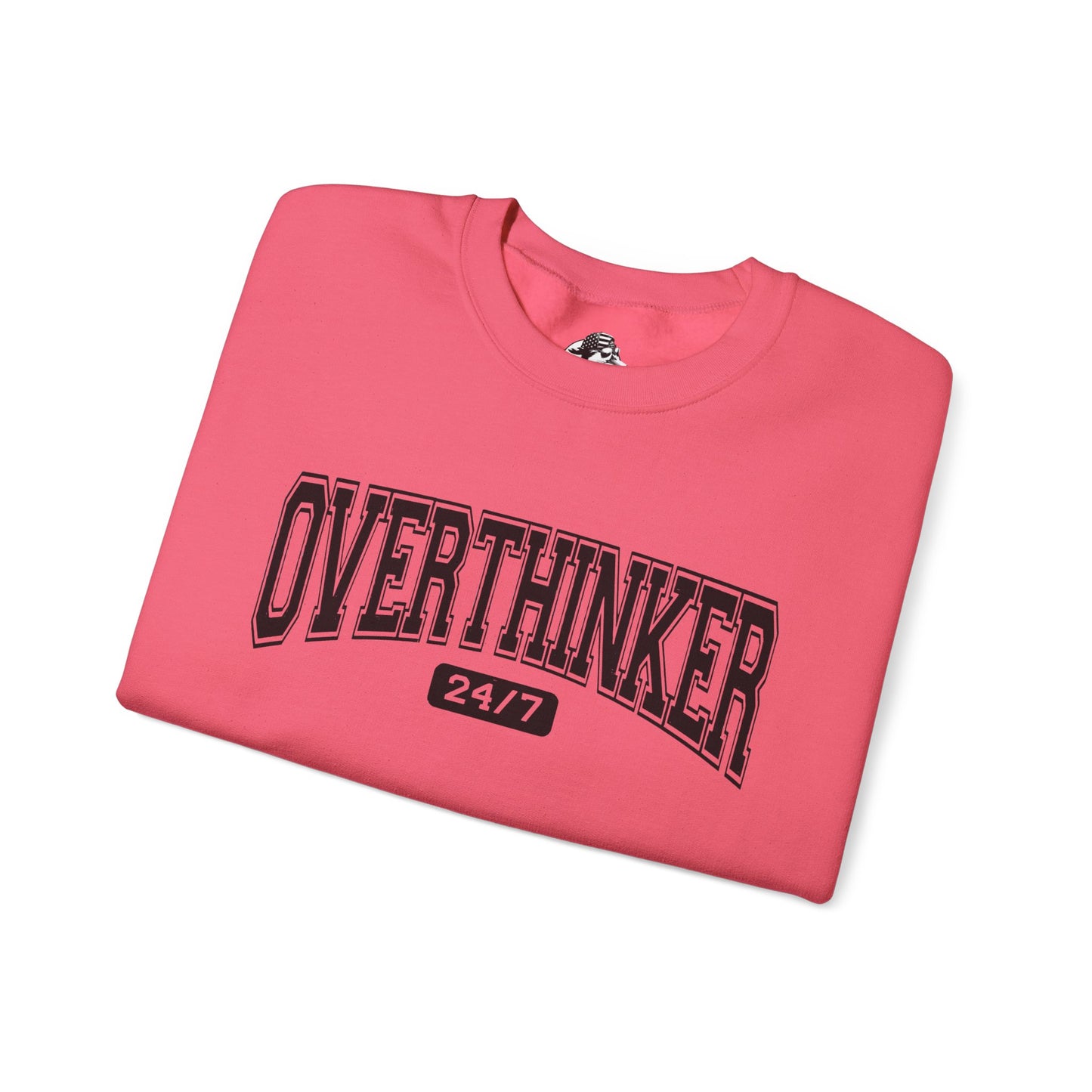 OVERTHINKER Varsity Fleece Crewneck