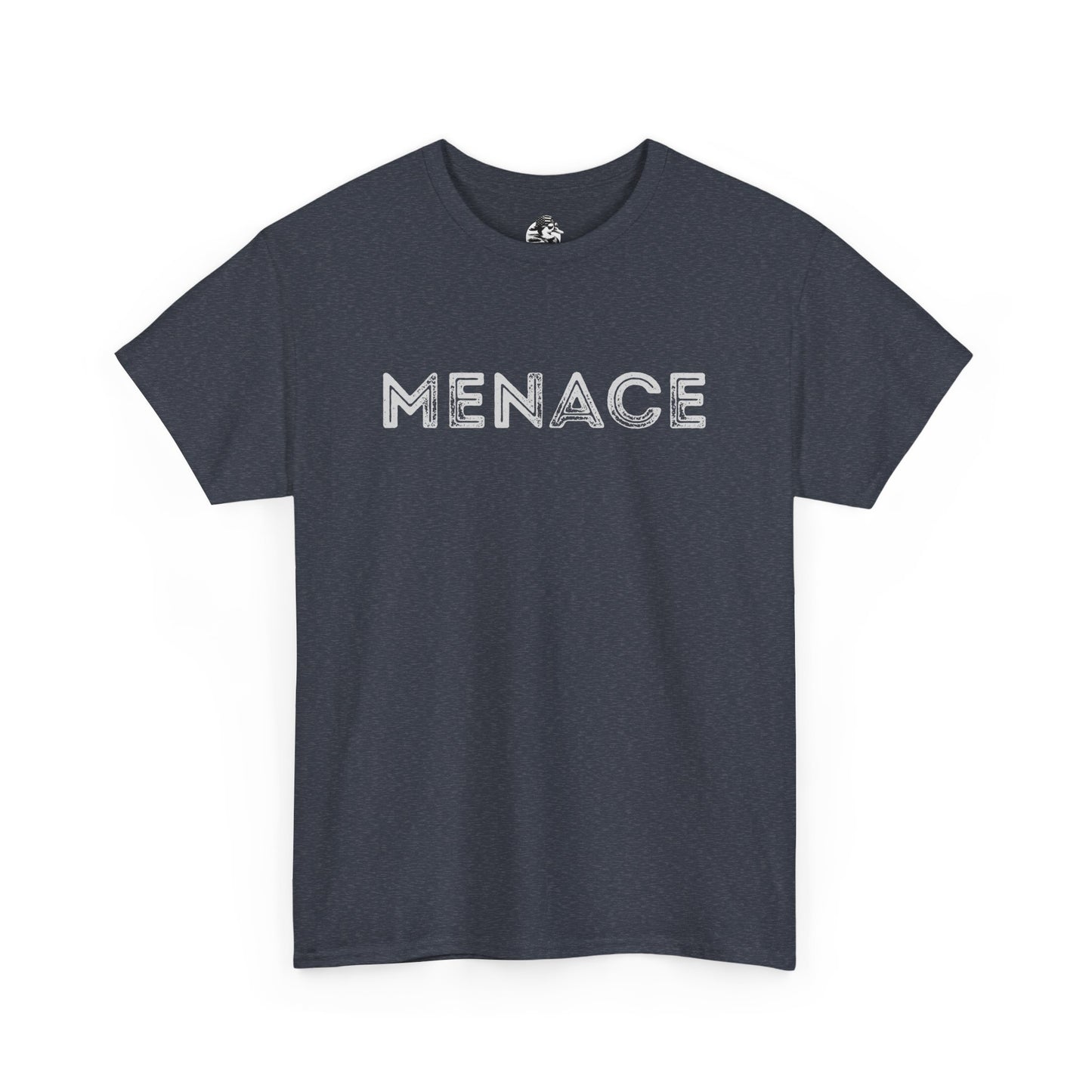 Menace Graphic Unisex Heavy Cotton Tee | Trendy Casual Wear, Gift for Friends, Street Style, Everyday Essential