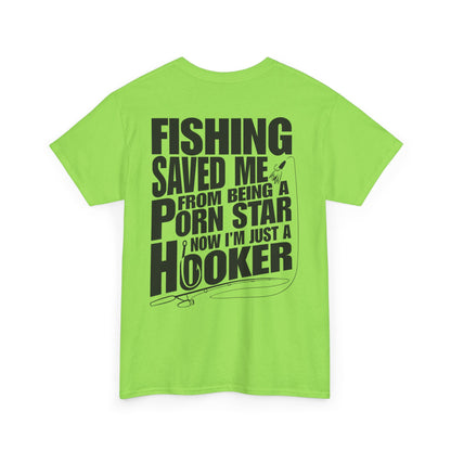 Fishing Humor Unisex Tee, Funny Fishing Shirt, Gift for Anglers, Outdoor Adventure Clothing, Casual Tee for Fishing Lovers