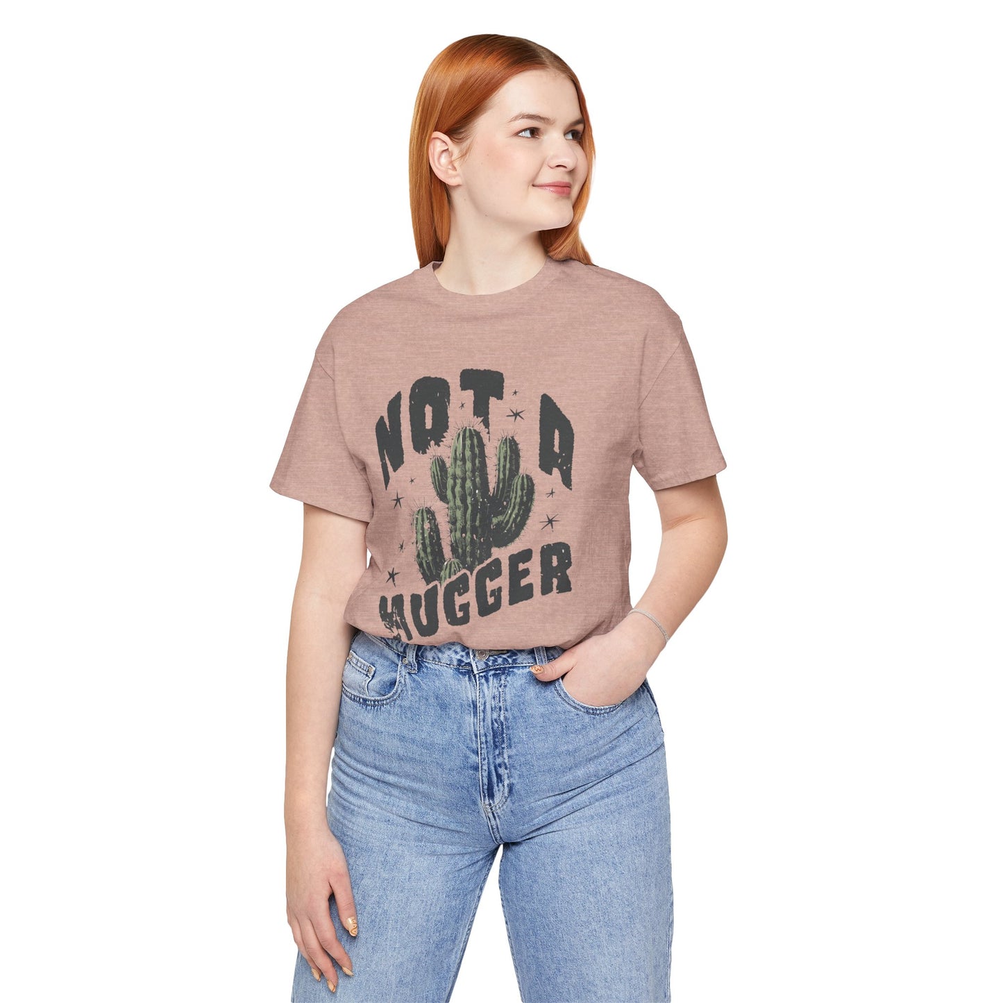 Not a Hugger Cactus Tee