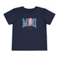 Mini USA Stars Toddler Tee, Perfect for 4th of July, Independence Day, Baby Shower Gift, Picnic, Toddler Playwear, Kids Apparel