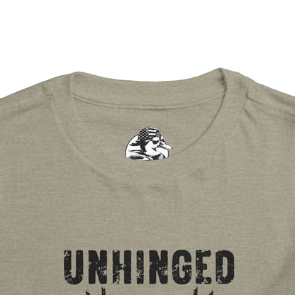 Unhinged and Feral Toddler Tee - Wild Child Shirt