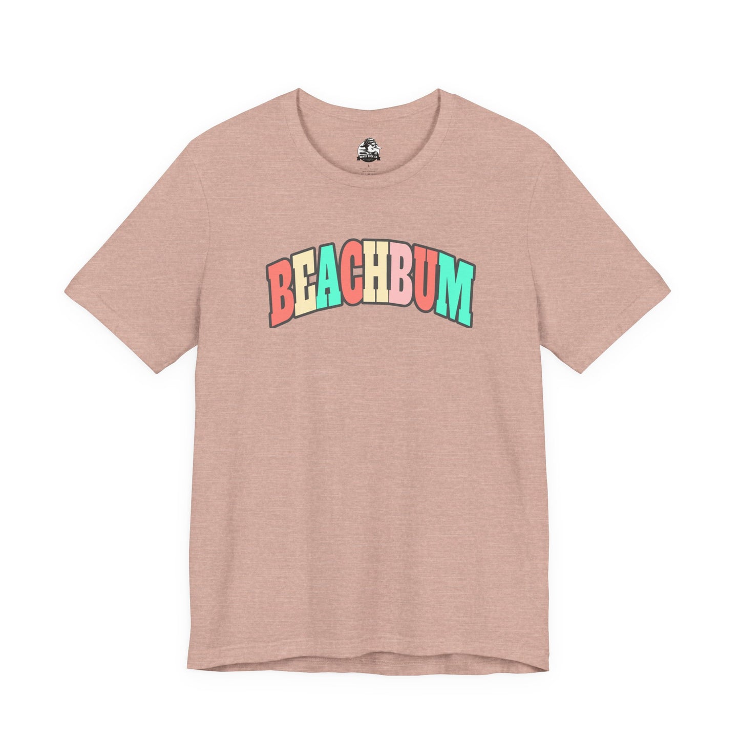 Beach Bum Unisex Tee, Summer Vibes Shirt, Casual Wear, Beach Party Top, Gift for Travel Lovers, Relaxed Summer Attire
