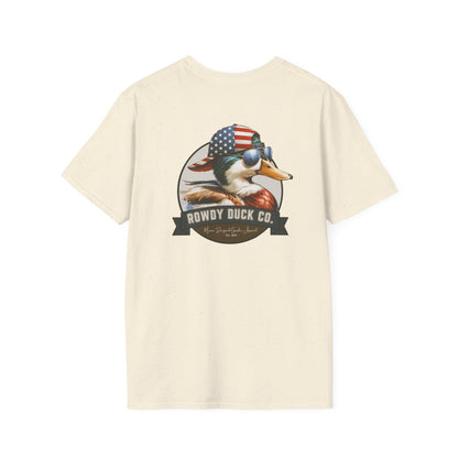 Rowdy Duck Co. Patriotic Duck Graphic T-Shirt