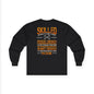 Graphic Long sleeve Tee "Skilled Enough to Hide the parts"