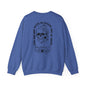 Skull "You don't Have to Please Any of These People " Graphic Crewneck Sweatshirt