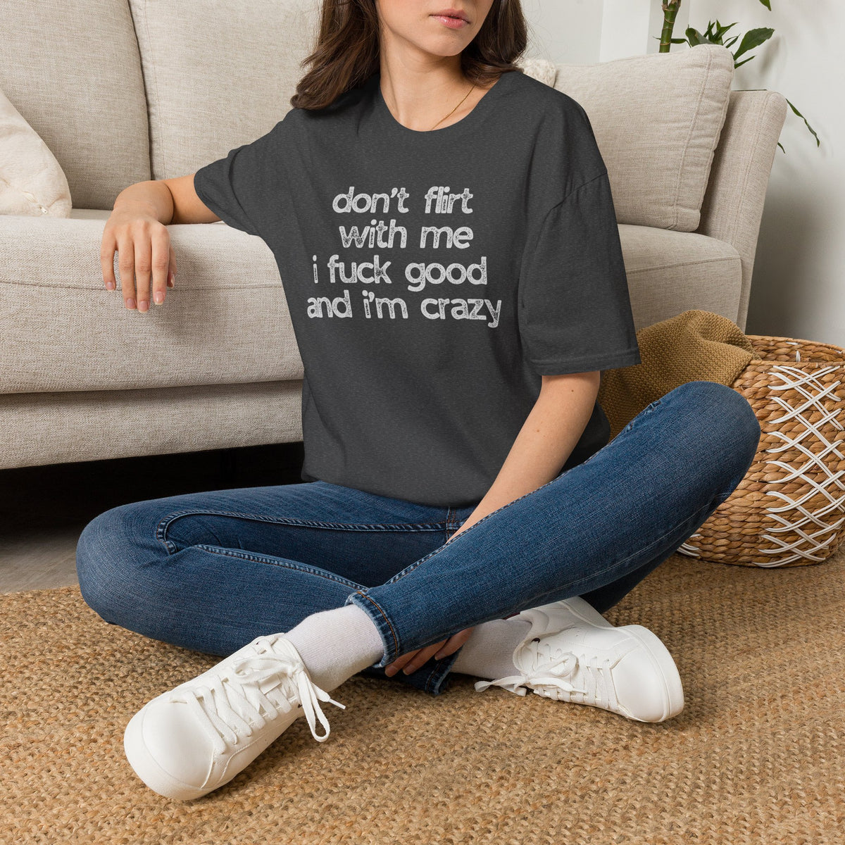 I f*CK GOOD & I'M CRAZY Graphic Tee
