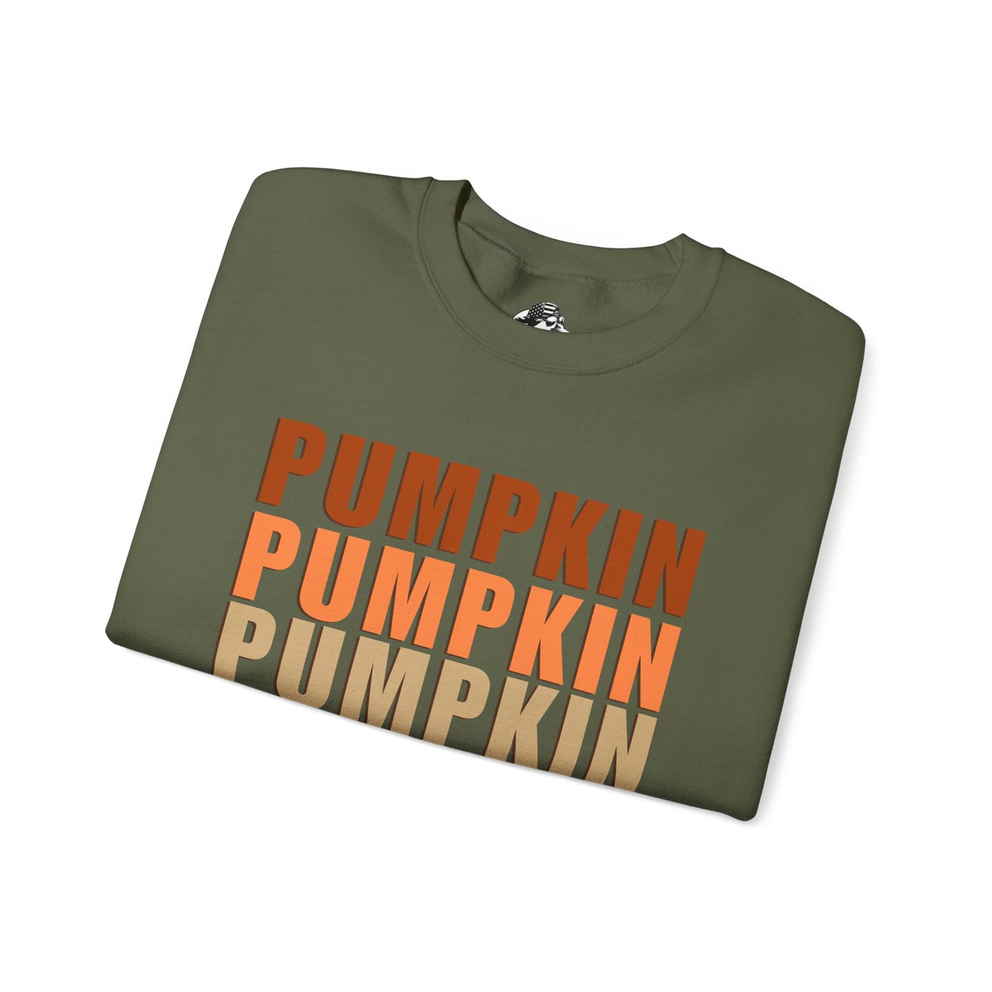 Pumpkin Season Stacked Fleece Crewneck