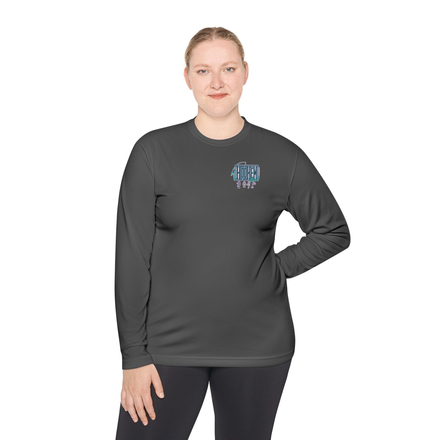 Hook 'em hard Performance Moisture wicking Long sleeve