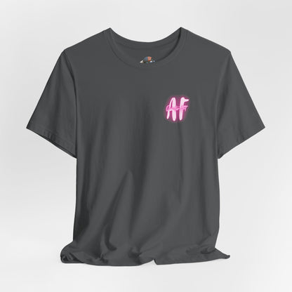Undercaffeinated Pink Photo Tee BB