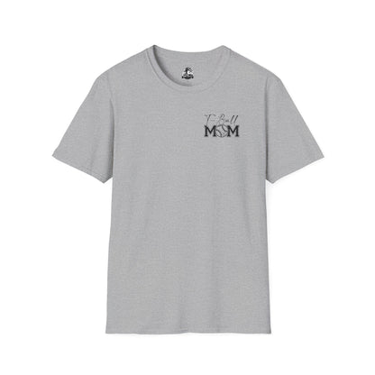 T-ball Mom Unisex Softstyle T-Shirt - Perfect for Game Days!