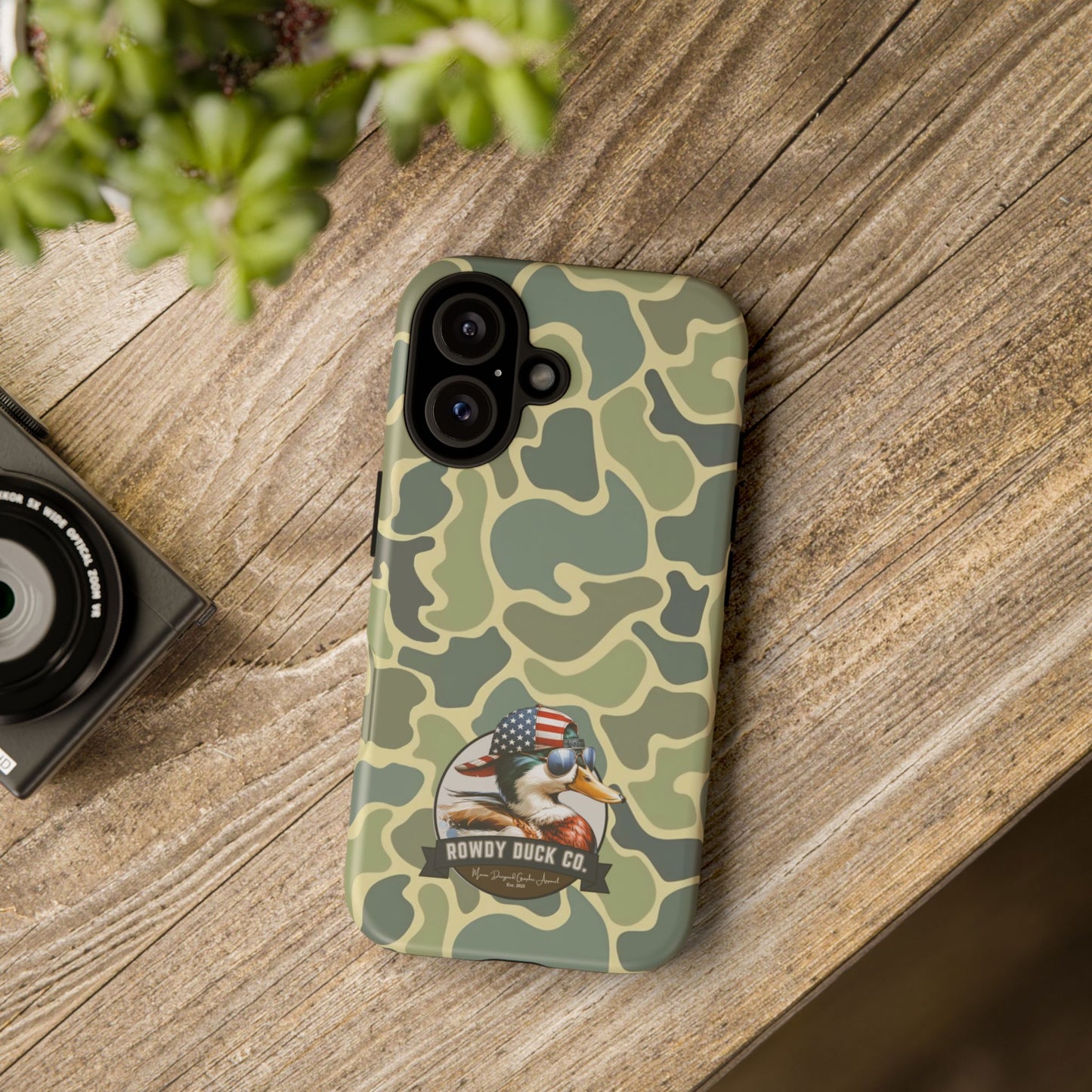 Old School Camouflage Phone Case - The Rowdy Duck Case