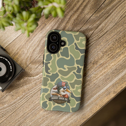 Old School Camouflage Phone Case - The Rowdy Duck Case