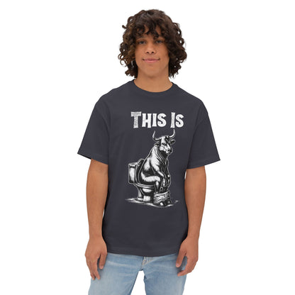 Oversized  Boxy T-Shirt - "This is Bullshit"