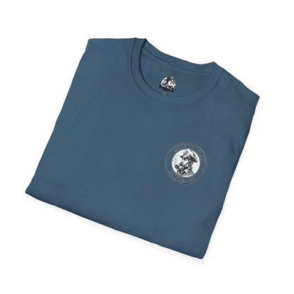 Motor Boat Captain Unisex Softstyle T-Shirt - Nautical Adventure Tee