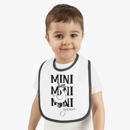 Mini Goose Baby Bib