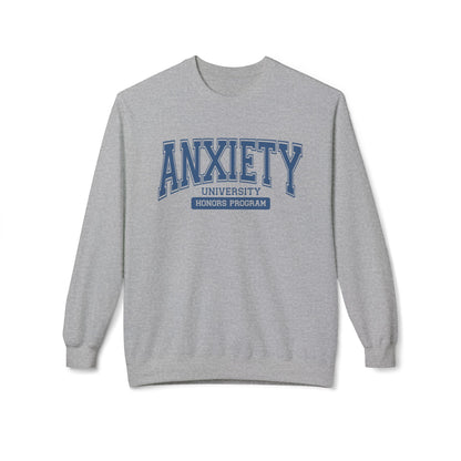 Anxiety University Honors Program Crewneck Sweatshirt
