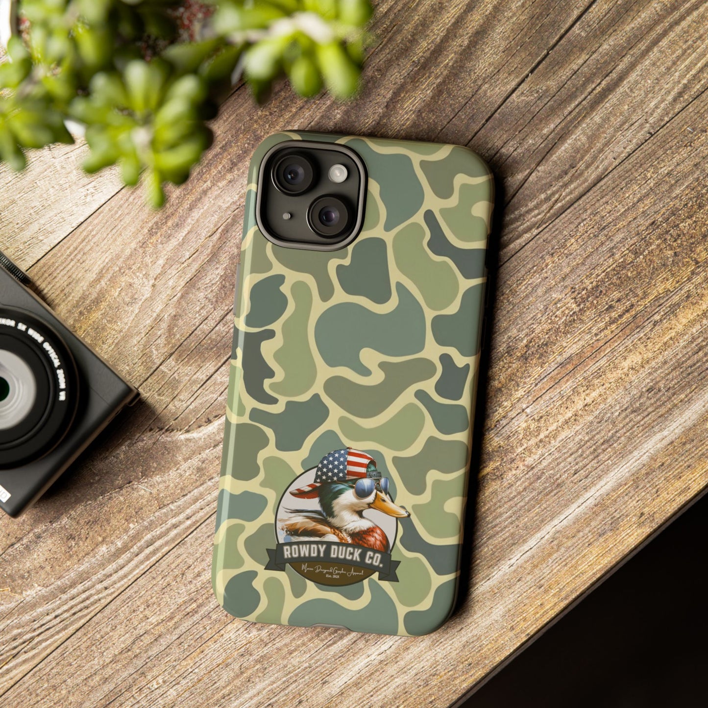 Old School Camouflage Phone Case - The Rowdy Duck Case