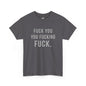 "F You" Graphic Tee