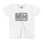 Racing Checkered Flag - MINI - Youth Tee