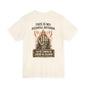 Graphic Tee — "This Is My Asshole Antenna" Loud & Clear Skeleton Hand Shirt