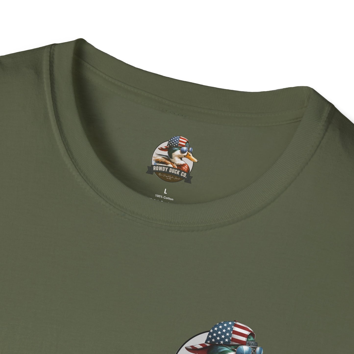 The Rowdy Duck Co. - Patriotic Duck Graphic T-Shirt