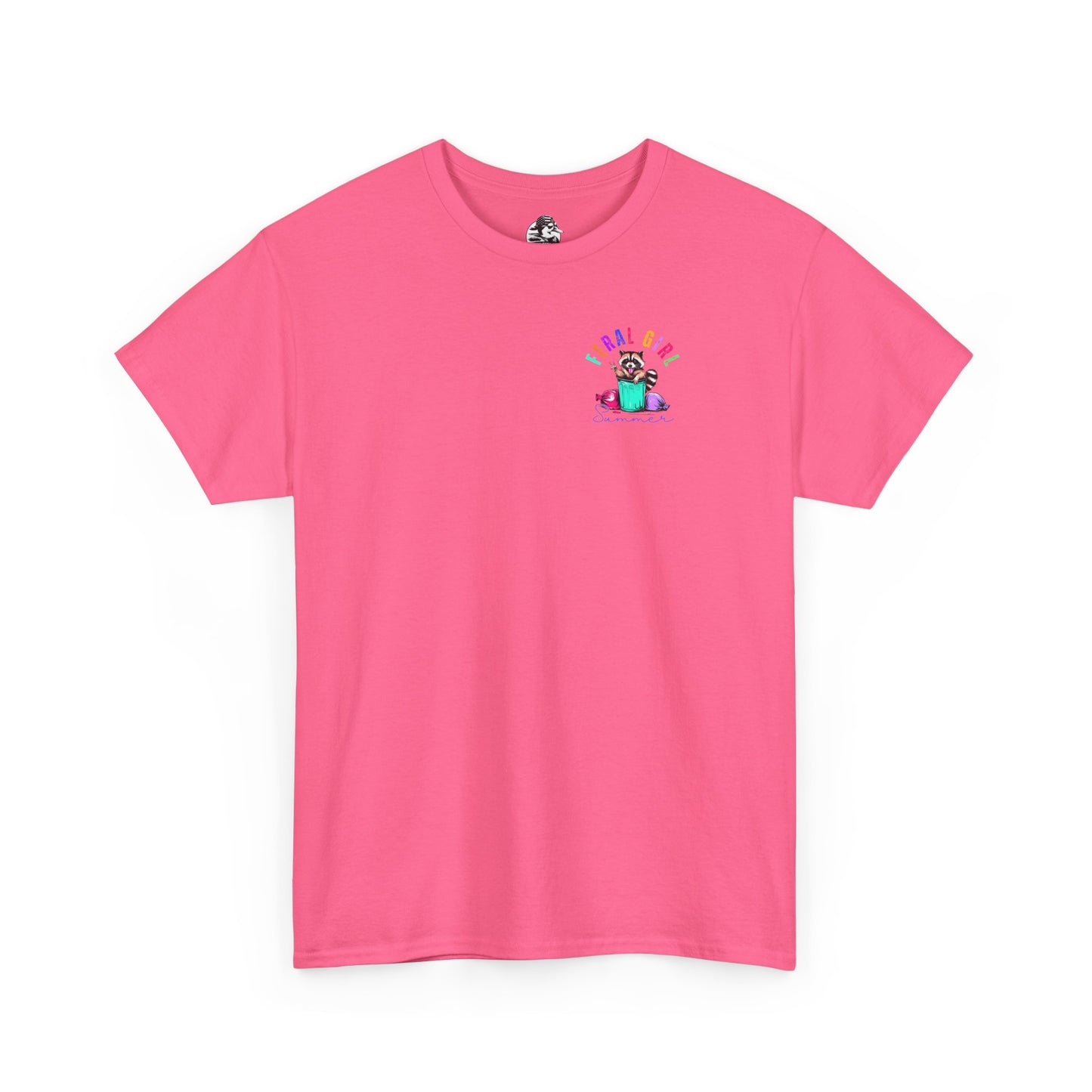 Feral Girl Summer Tee, Trendy Unisex T-Shirt, Casual Summer Wear, Gift for Friends, Festival Outfit, Playful Graphic Tee