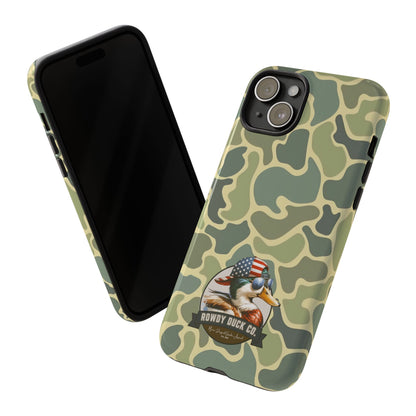 Old School Camouflage Phone Case - The Rowdy Duck Case